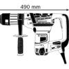 BOSCH MARTEAU
PERORATEUR SDS MAX
5KG 1100W 8.5J 40mm
GBH5-40D
DO PRIX GROS
BXX
GBH 5-40 D
