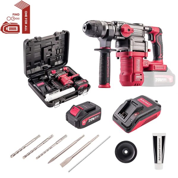 Brushless Rotary Hammer CRH-S20LiBDM -Single 4.0