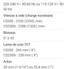 AGP CS230N SCIE CiRCULAIRE 230M