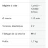 Bosch mouleuse GWS 700.  115MM
710W