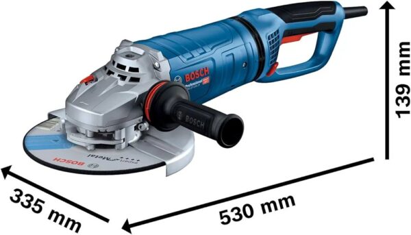 BOSCH MOULEUSE  GWS 27-230 J 2700W