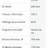 BOSCH MOULEUSE  GWS 27-230 J 2700W