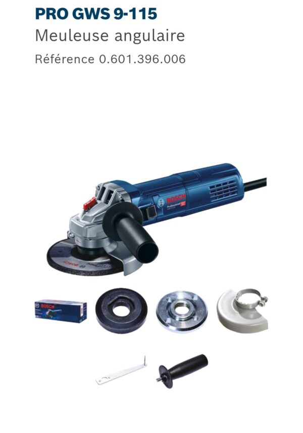 MOULEUSE GWS 9-115MM.900W