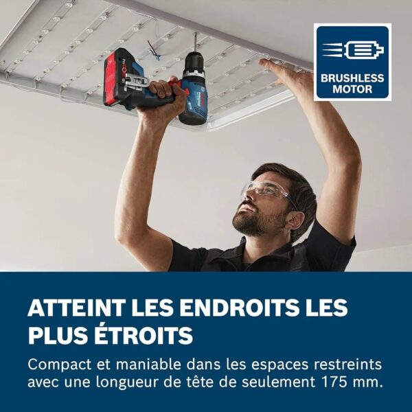 Perceuse-visseuse 18V EXSR18V-90 | BOSCH EXPERT
2 BATTERIE  2.0AH