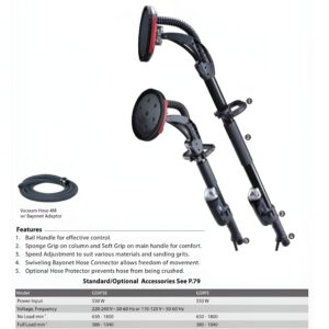 GS9FSE & GS9FE DRYWALL SANDER