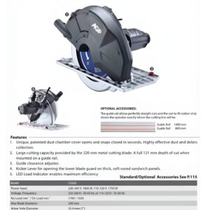 CS320 METAL CUTTING CIRCULAR SAW