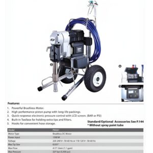 PM031 PISTON PUMP AIRLESS PAINT SPRAYERS