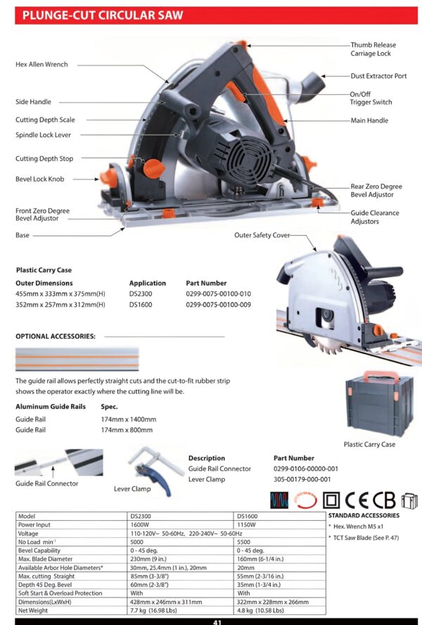 PLUNGE-CUT CIRCULAR SAW