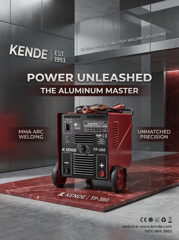 KENDE MMA 380V
ARC.  ALUMINUM