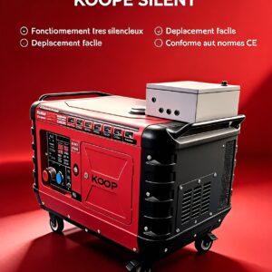 Koop Generator 7.5 kva