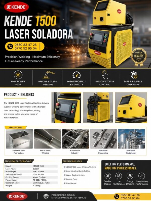 KENDE 1500W LASER 220V