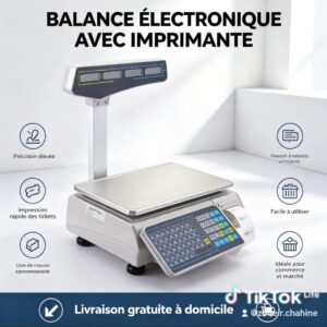 BALANCE ÉLECTRONIQUE AVEC IMPRIMANTE